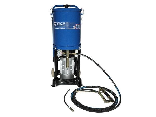 Нагнетатель густой смазки электрический 15л EG15-220 AET
