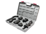 Набор оправок рихтовочных прорезиненных 7 предметов в кейсе JTC