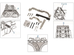 Набор приспособлений для фиксации коленвала и распредвала (OPEL,VAUXHALL,CHEVROLET) JTC