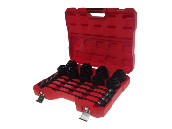 Набор инструментов для демонтажа/монтажа сайлентблоков внутр. d=24-72мм универсальный 29 пр. JTC