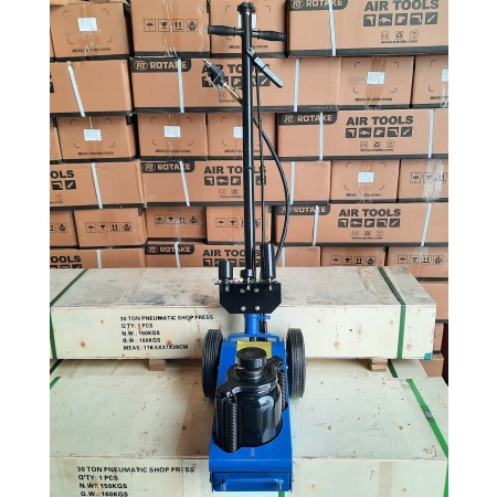 ES1600-6 Домкрат грузовой подкатной пневмогидравлика, 22т