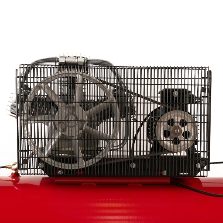 Компрессор ROSSVIK СБ4/С-100.LB40, 580л/мин, 10бар, ресивер 100л, 380В/3кВт RAL3001 КРАСНЫЙ