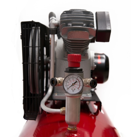 Компрессор ROSSVIK СБ4/С-200.LB30, 420л/мин, 10бар, ресивер 200л, 380В/2,2кВт RAL3001 КРАСНЫЙ