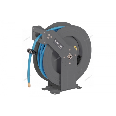 Шланг воздушный c двойным армированием на стальной катушке, гибридный ПВХ Ø 12,5х19 мм, 20 м HR1220HPVC (NORDBERG)