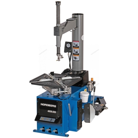 Станок шиномонтажный полуавтомат, односкоростной, стол с накладками, 220 В, синий 4639,5ID(B) 220 (NORDBERG)
