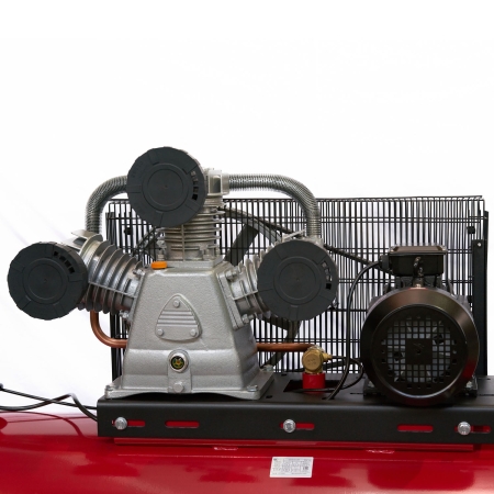 Компрессор ROSSVIK СБ4/Ф-500.LB75, 950л/мин, 10бар, ресивер 500л, 380В/5,5кВт RAL3001 КРАСНЫЙ