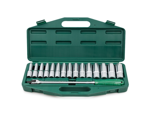 Набор длинных торцевых головок 1/2\" Hans, 4615MG