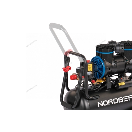 Компрессор безмасляный 220 В, ресивер 24 л, 250 л/мин NCEO24/250 (NORDBERG)