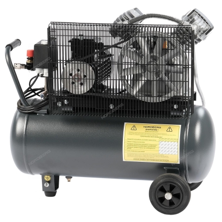 Компрессор поршневой с ременной передачей, 380 В, ресивер 50 л, 420 л/мин NCP50/420 (NORDBERG)
