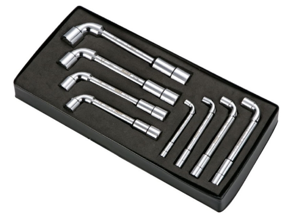 Торцевые L-образные ключи Hans в ложементе, TT-37