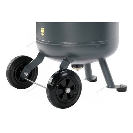 Компрессор вертикальный поршневой с ременной передачей, 220 В, ресивер 100 л, 420 л/мин NCPV100/420A (NORDBERG)