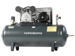Компрессор поршневой с ременной передачей 380 В, ресивер 270 л, 880 л/мин NCP300/880 (NORDBERG)