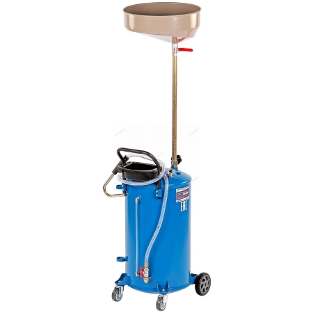 Установка для сбора масла пневматическая, 65 л, синяя 2379-CVB (NORDBERG)