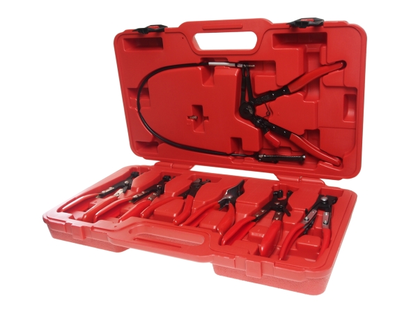 Клещи для хомутов набор 7 предметов JTC