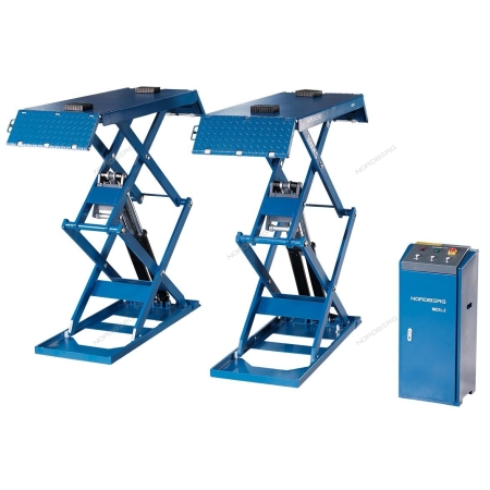 Подъемник напольный 3т низкопрофильный 220в N631L-3B_220