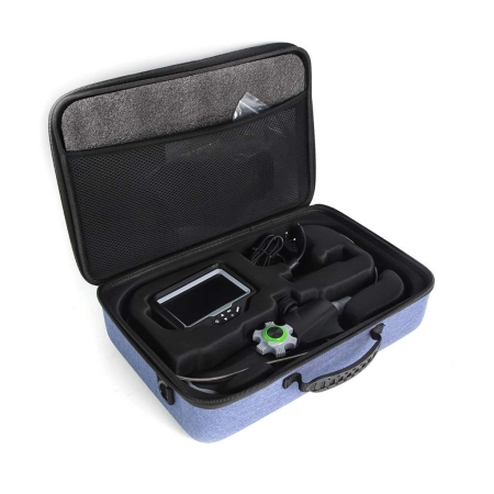 Видеоэндоскоп управляемый оптоволоконная подсветка, экран 4.5", 1Мп, 1280х720, 1м, 4мм зонд, 360° iCartool IC-VC1042WL