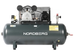 Компрессор поршневой с ременной передачей 380 В, ресивер 270 л, 690 л/мин NCP300/690 (NORDBERG)