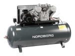 Компрессор поршневой с ременной передачей 380 В, ресивер 500 л, 1400 л/мин NCP500/1400-16 (NORDBERG)