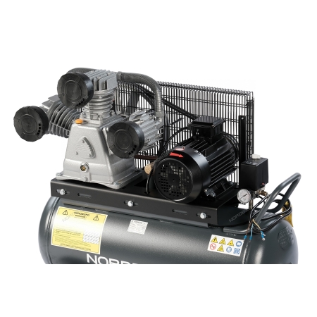 Компрессор поршневой с ременной передачей 380 В, ресивер 100 л, 950 л/мин NCP100/950 (NORDBERG)