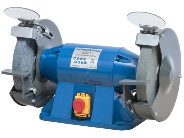 Заточной станок профессиональный диам. 250мм, 380В NORDBERG EG2511 (NORDBERG)