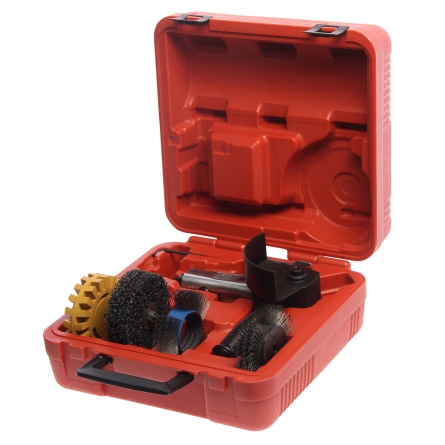 Машинка пневматическая шлифовальная угловая 3600об/мин., 90PSI с комплектом дисков JTC