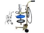 Насос для откачки масла пневматический из бочки 18-20кг с тележкой TS99435