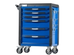 Тележка инструментальная, 6 выдвижных ящиков, с системой защиты от опрокидывания, синяя T6P(B) (NORDBERG)