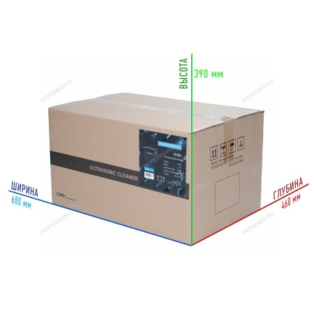 Ультразвуковая ванна с подогревом, 30 л NU300D (NORDBERG)