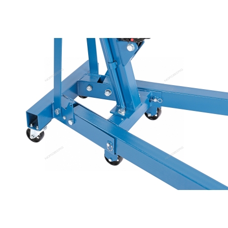 Кран гусь для снятия двигателя 1т 4-х ходовый N3710