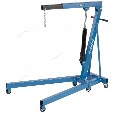 Кран гусь для снятия двигателя 1т 4-х ходовый N3710