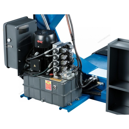 Станок шиномонтажный для грузовых автомобилей, двухскоростной, синий, 380 В 46TRK30 ( NORDBERG)