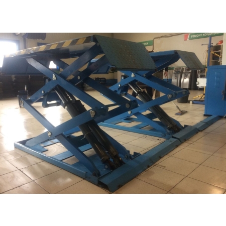 Подъемник ножницы 3т напольный TS-1113