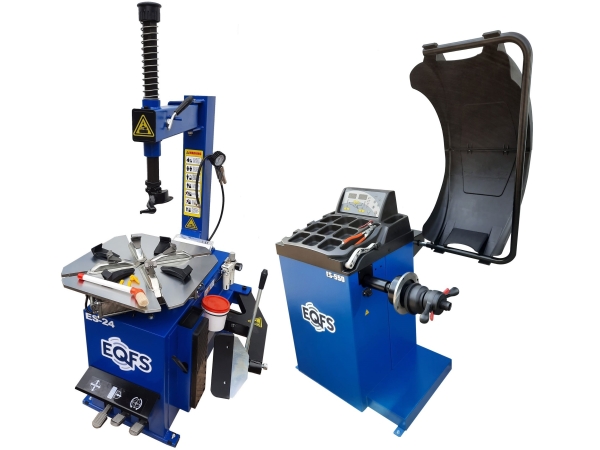 Комплект ES-24 Станок шиномонтажный 11-24\"+ ES-550 Балансировочный стенд