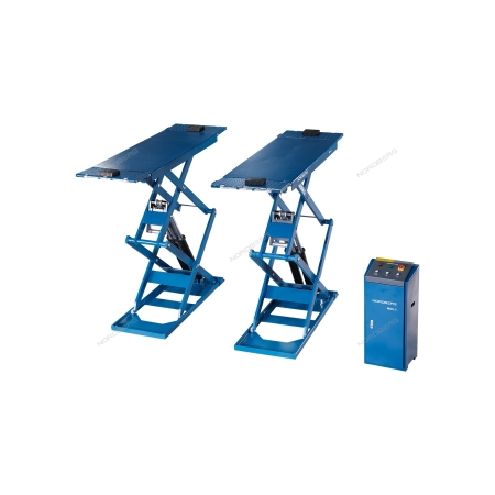 Подъемник напольный 3т низкопрофильный 220в N631L-3B_220