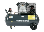 Компрессор поршневой с ременной передачей, 380 В, ресивер 100 л, 420 л/мин NCP100/420 (NORDBERG)