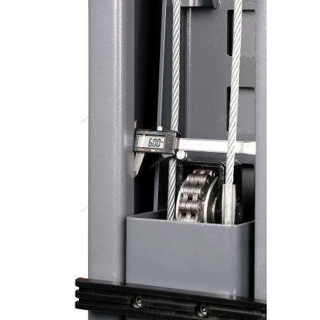 Двухстоечный подъемник в гараж 4,5т снятие со стопоров с одной колонны + с верхней синхронизацией 380в N4124HM-4,5G