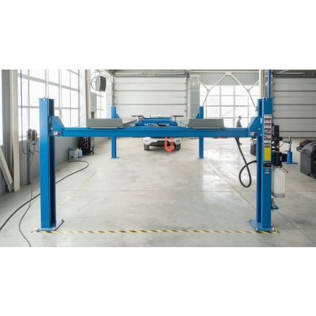 Подъемник четырехстоечный 6,5 т, для сход-развала, синий 4465B (NORDBERG)