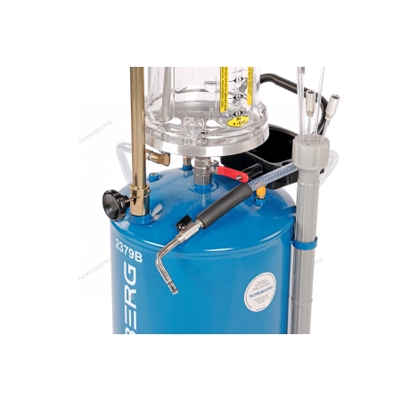 Установка для сбора масла пневматическая, 65 л, синяя 2379B (NORDBERG)