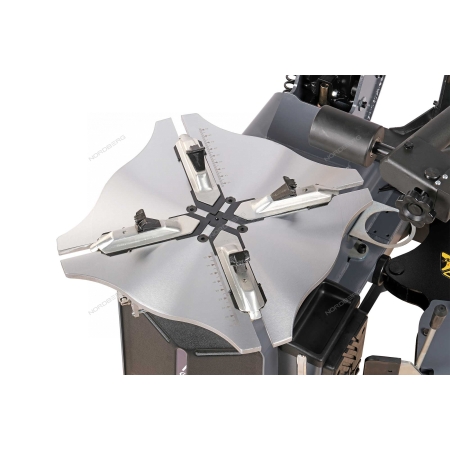 Станок шиномонтажный автомат, двускоростной, 380 В, серый + "Третья рука" 46H44N 4644N_380_2 (NORDBERG)