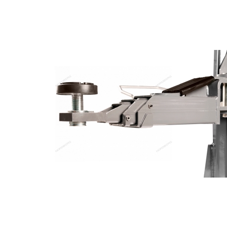 Подъемник гидравлический автомобильный двухстоечный 4т с верхней синхронизацией + снятие со стопоров с одной колонны 380в N4122HM-4G