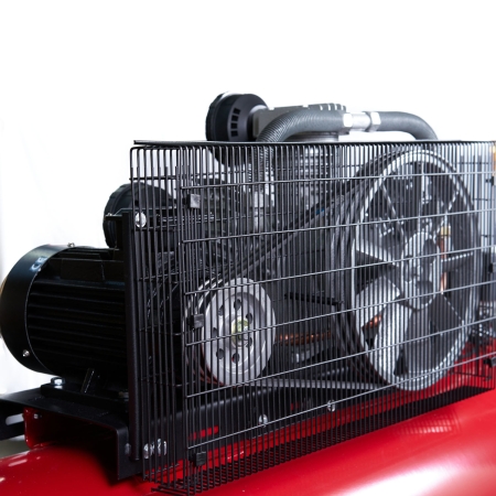 Компрессор ROSSVIK СБ4/Ф-500.LB75, 950л/мин, 10бар, ресивер 500л, 380В/5,5кВт RAL3001 КРАСНЫЙ