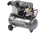 Компрессор поршневой с ременной передачей, 220 В, ресивер 50 л, 420 л/мин NCP50/420A ( NORDBERG)