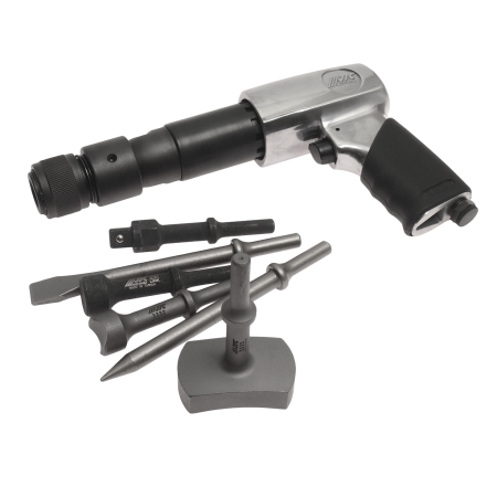 Молоток пневматический 2100уд/мин. с набором зубил 8 предметов JTC