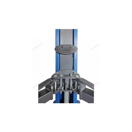 Подъемник для газели двухстоечный 4т снятие со стопоров с одной колонны 220в N4120BM-4B_220