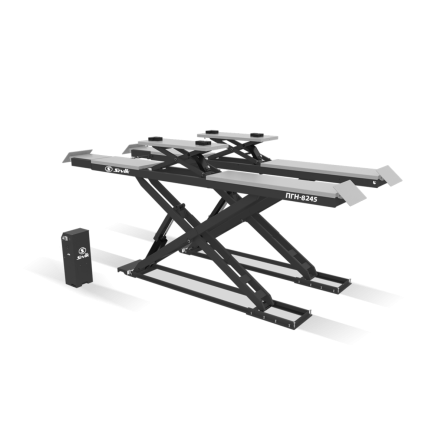 Автоподъемник ножницы 4т с люфт-детектором ПГН-8245