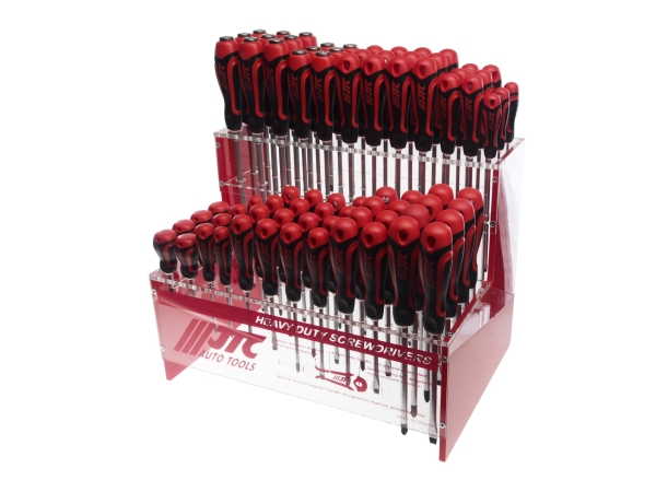 Набор отверток силовых 84 предмета на стенде JTC
