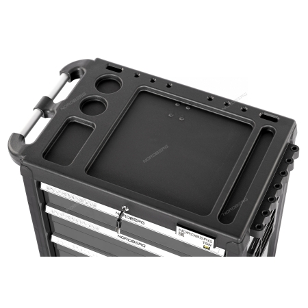 Тележка инструментальная, 5 выдвижных ящиков, серая T5N(G) ( NORDBERG)