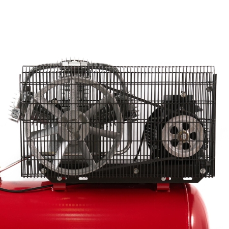 Компрессор ROSSVIK СБ4/С-200.LB40, 580л/мин, 10бар, ресивер 200л, 380В/3кВт RAL3001 КРАСНЫЙ