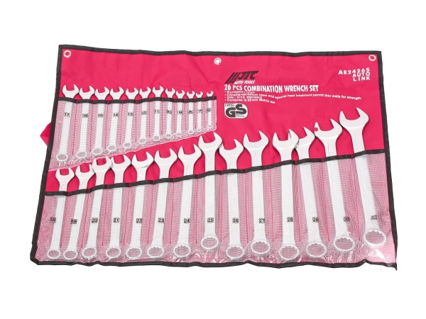 Набор ключей комбинированных 6-32мм 26 предметов в планшете JTC
